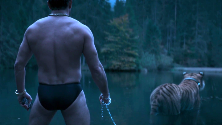 MIKI - scéna s tigrom